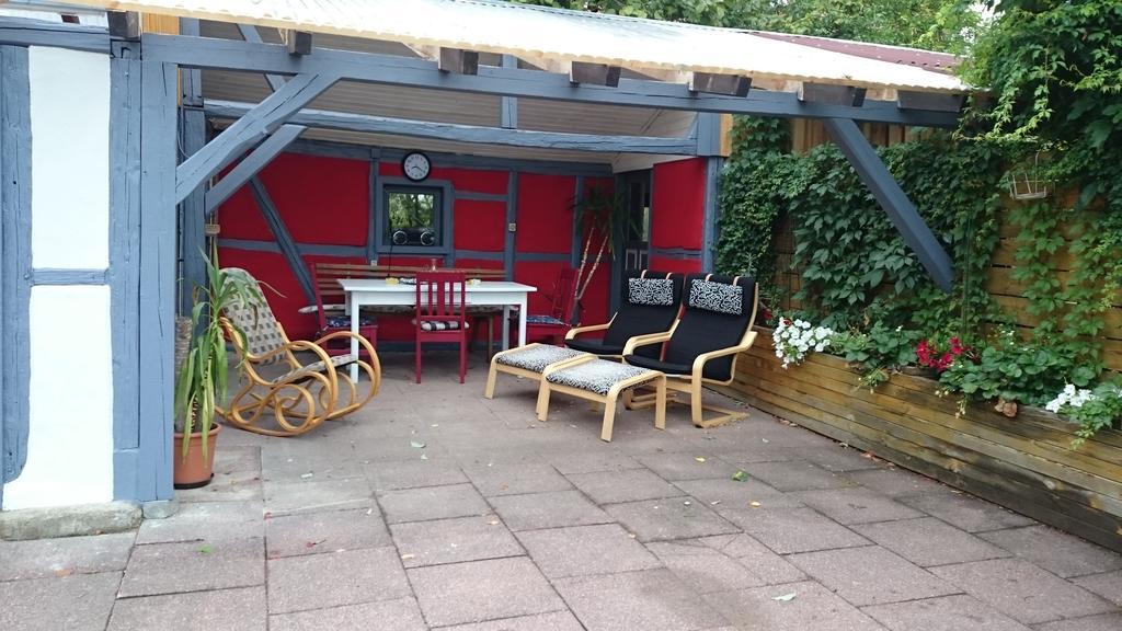 Ferienhaus vom Bahratal Hausen  Exterior foto