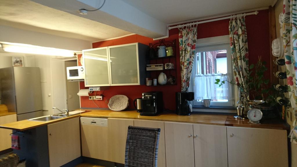 Ferienhaus vom Bahratal Hausen  Exterior foto