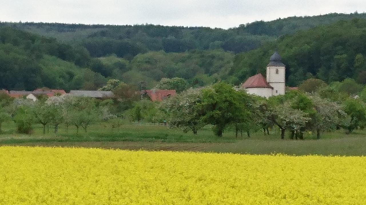 Ferienhaus vom Bahratal Hausen  Exterior foto